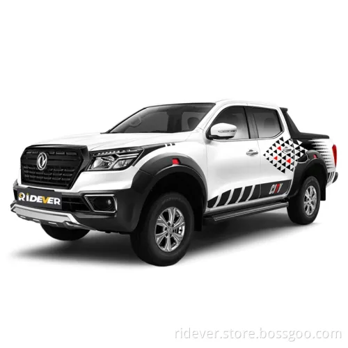 Ridever Dongfeng Rich6 Pickup EV 2022 350km Range Wholesale Left Hand Drive New Vehicle 0km Electric Used Car